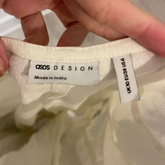 ASOS Design Romper in Ivory - Picture 4 of 5